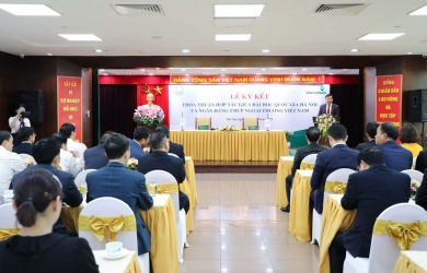 ĐHQGHN và Vietcombank hợp tác cùng thực hiện các mục tiêu phát triển